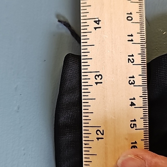 MSK women's black sheer overlay  wide leg pants. Size small, but looks like med. - Picture 6 of 6